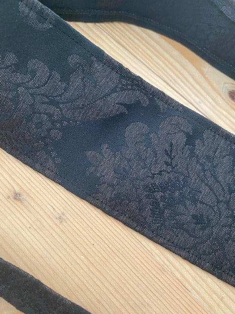 Ceinture obi ajustable jacquard