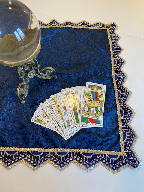 Tapis de cartomancie Galon Zig Zag / Série limitée