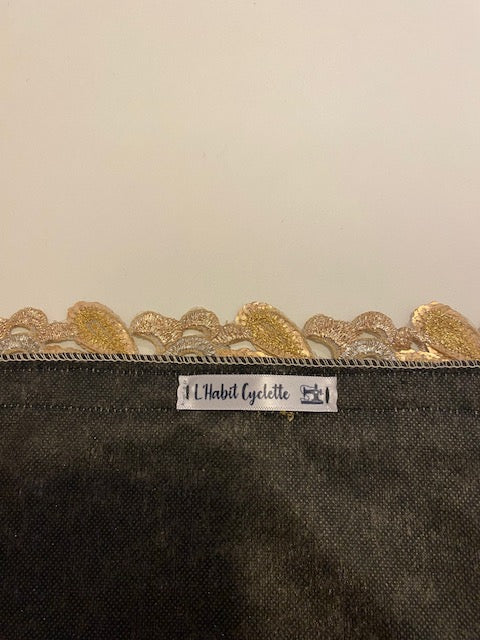Tapis de cartomancie Bleu nuit et Doré / Série limitée